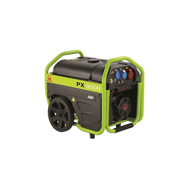 Grupo electrógeno Pramac  PX8000 trifásico con arranque eléctrico CON AVR